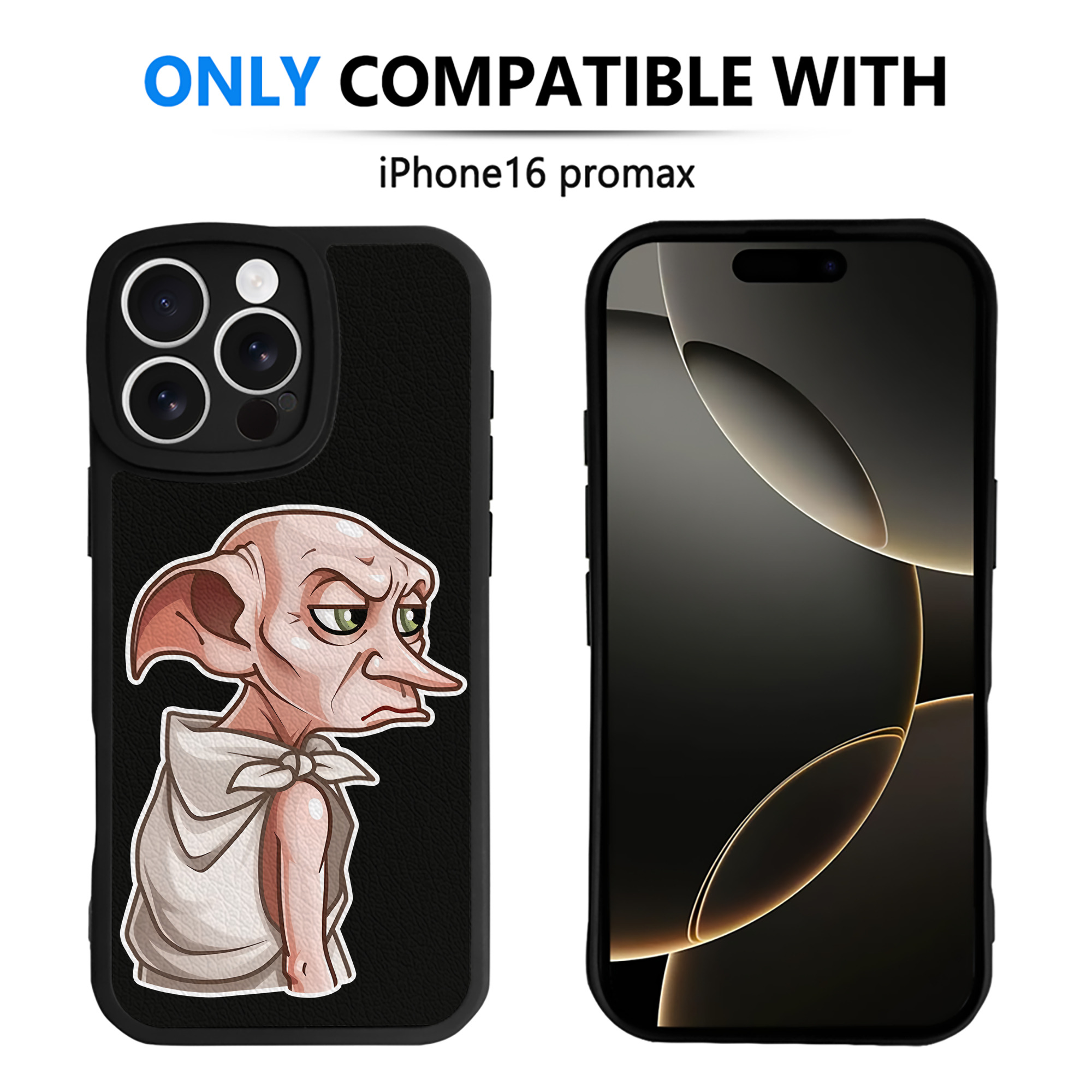 （画像用） Harry Potter ハリー・ポッターシリーズ 【iPhone 16シリーズ対応】シリコンスマホケース（レザー調） 材質：シリコン